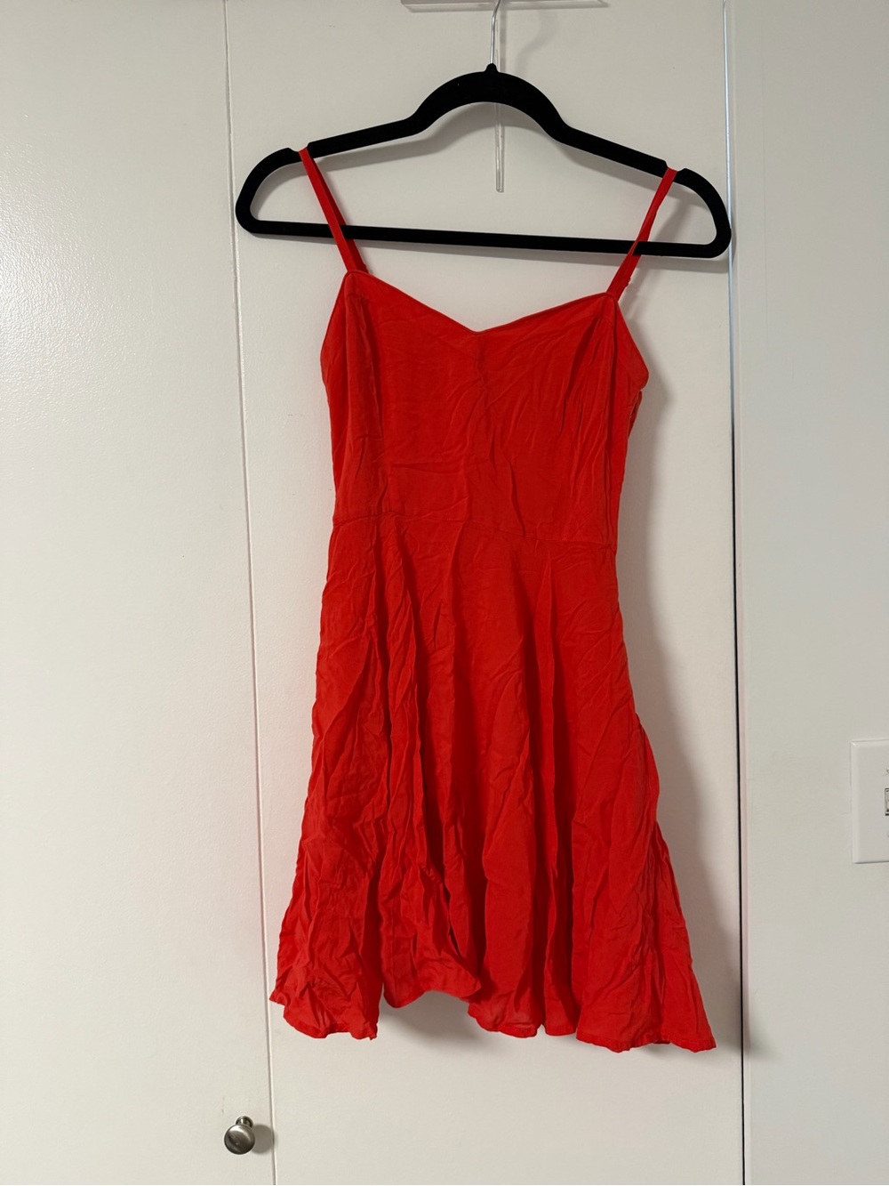 Talula Red Spaghetti Strap Mini Dress